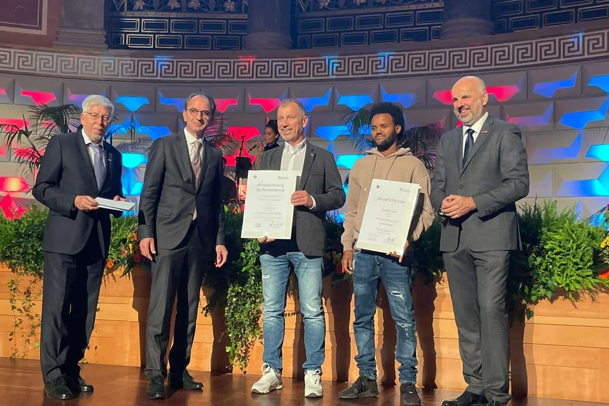 Auszeichnung beim Leistungswettbewerb des Deutschen Handwerks in Wiesbaden